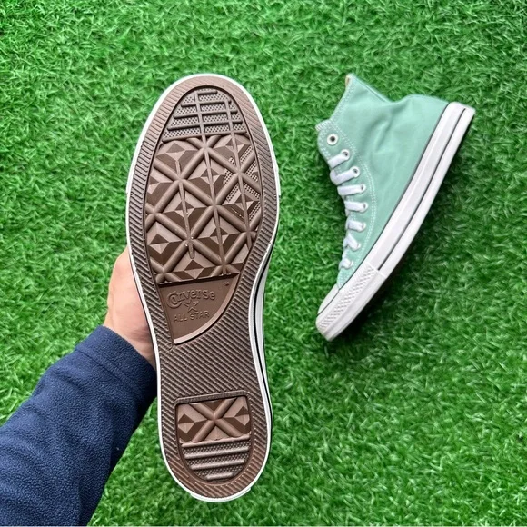 Not for sale🎁Converse Chuck Taylor All Star Ctas Hi Herby Green - Picture 2 of 10